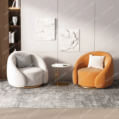 Lumbar Support Modern Living Room Chairs Luxury Design Single Lounge Chair Nordic Sofa Muebles Para El Hogar Home Furniture