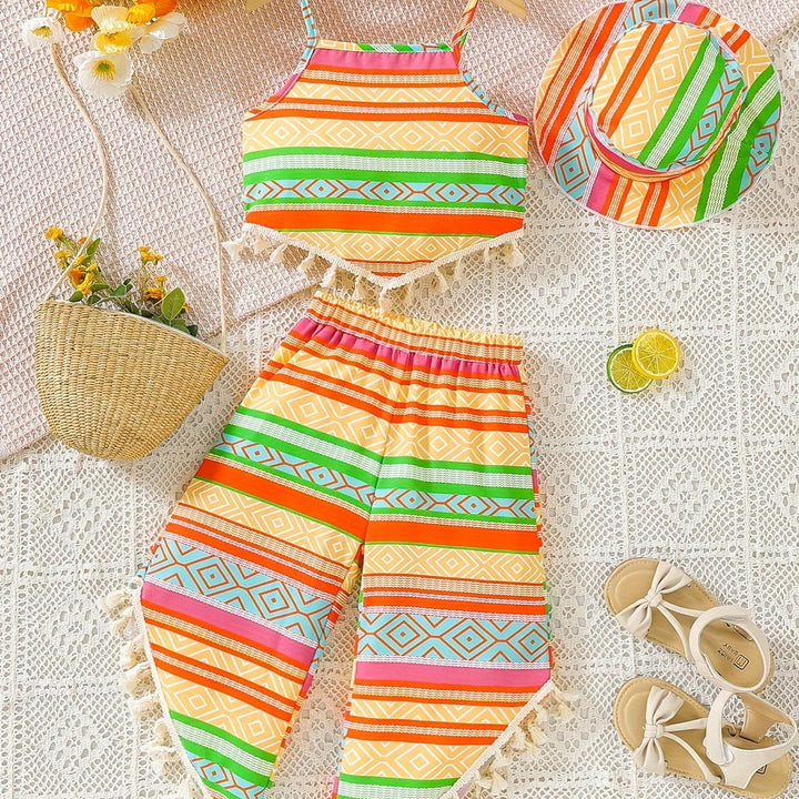 Set casual con cappello