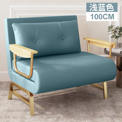 Nordic Folding Bed Living Room Sofas Recliner Office Living Room Sofas Lazy Bedroom Divani Da Soggiorno Home Furniture WZ50SF