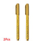 Metallic 1-4Pcs  Waterproof Permanent Marker Pens for DIY Epoxy Resin Mold Gold Silver Color Drawing Supplies Craft Marker Pen