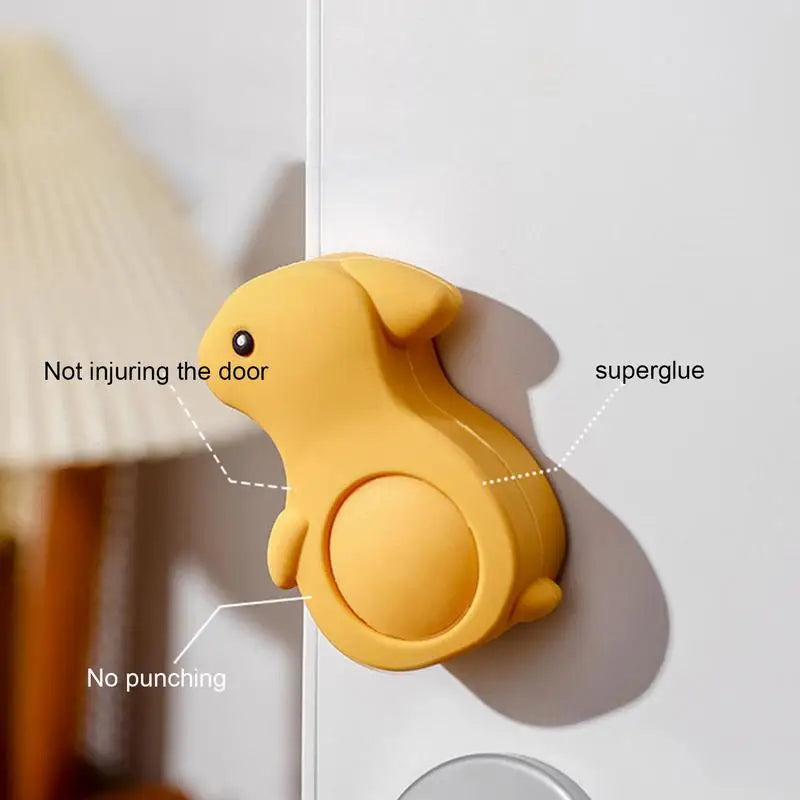 Baby Safety For Door Finger Pinch Guard Furniture Protection Door Stopper Security Cute Animal Care Child Lock Finger Protector