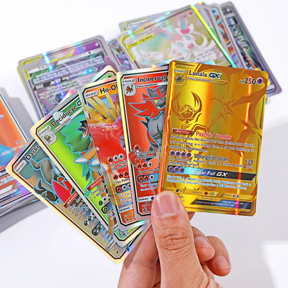 40Pcs No Repeat Pokemon GX V VMAX Card Shining TAKARA TOMY Cards Game TAG TEAM Battle Carte Trading Children Toy