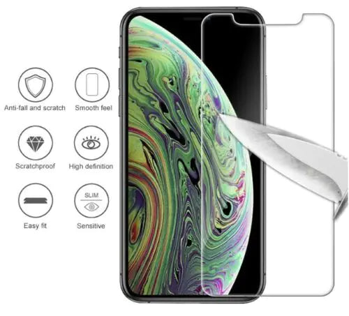 3x Tempered Glass Screen Protector For iPhone X Anti-Scratch HD fits iPhone X