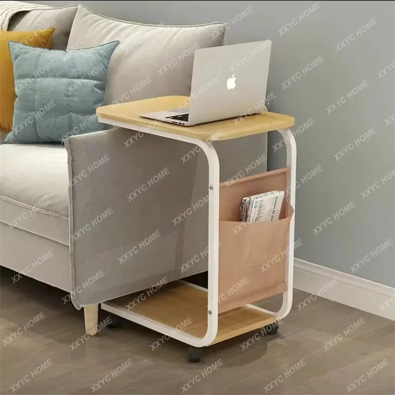 Side table small coffee table movable living room sofa corner table bedroom bedside  furniture living room  coffee