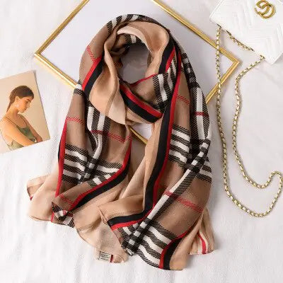 Plaid Scarf for Women