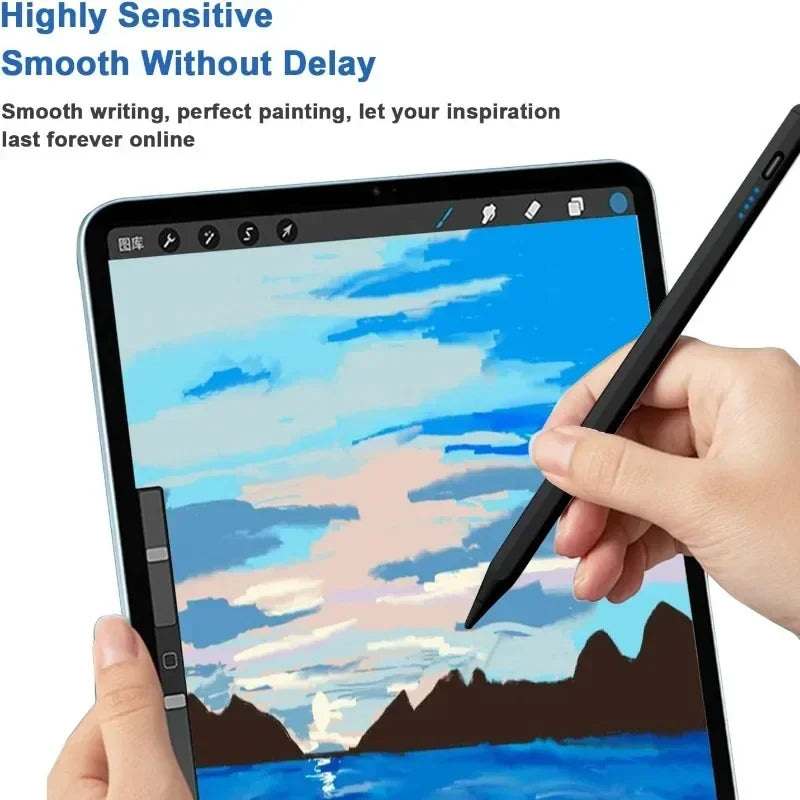 Stylus Pens For Samsung Galaxy Tab A9 A9+ S9FE FE+ S9+S8+S7+S7FE S6lite A7 A8 A7lite Rechargeable Tilt Sensitivity Pen for iPad