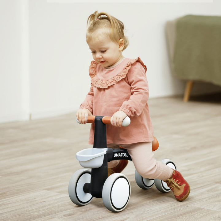Bicicletta da passeggio per bambini con cestino