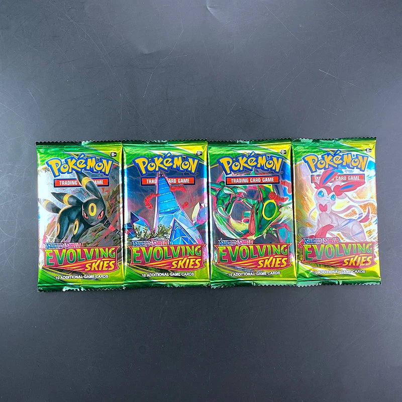 40Pcs Pokemon Cards Sun & Moon Lost Thunder English Trading Card Game Evolutions Booster Collectible Kids Toys Gifts