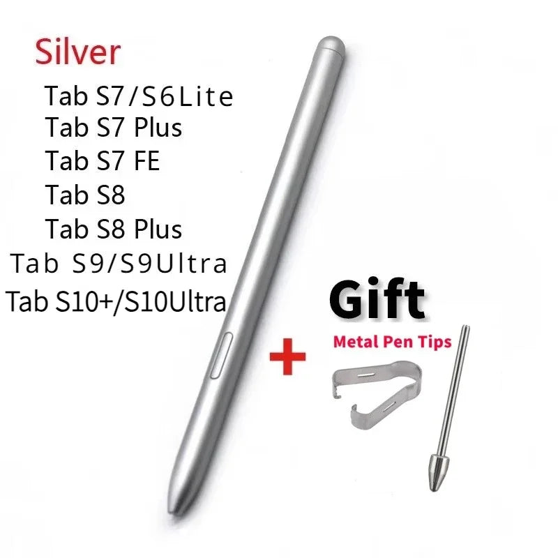 Metal Pen tips  Tablet Pen Stylusfor Samsung Galaxy Tablet Tab S8  S9 S9FE S7 FE S6 Lite S7+ S8+ Touch Pen Without Bluetooth