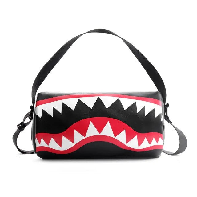 Shark Plaid Bag