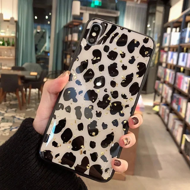 Leopard Print Case Cover For Iphone