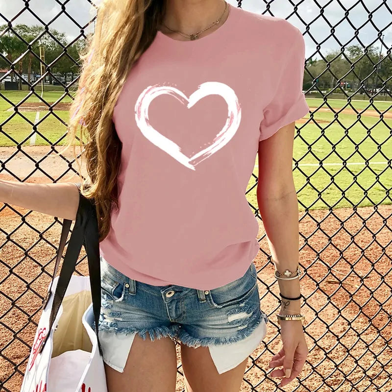 Hearts Women T-shirts