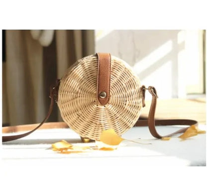 Straw Shoulder Bag