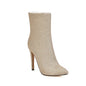 Glitter Pointy Toe Stivaletto Heeled Boots