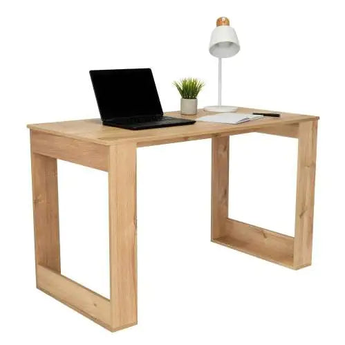 Lacey Rectangle Computer Desk Smokey Oak