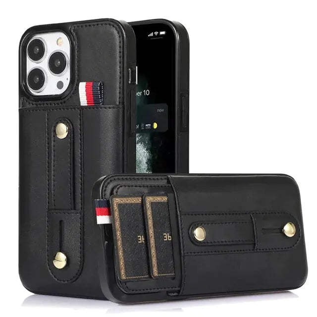 Luxury Leather Phone Case For iPhone