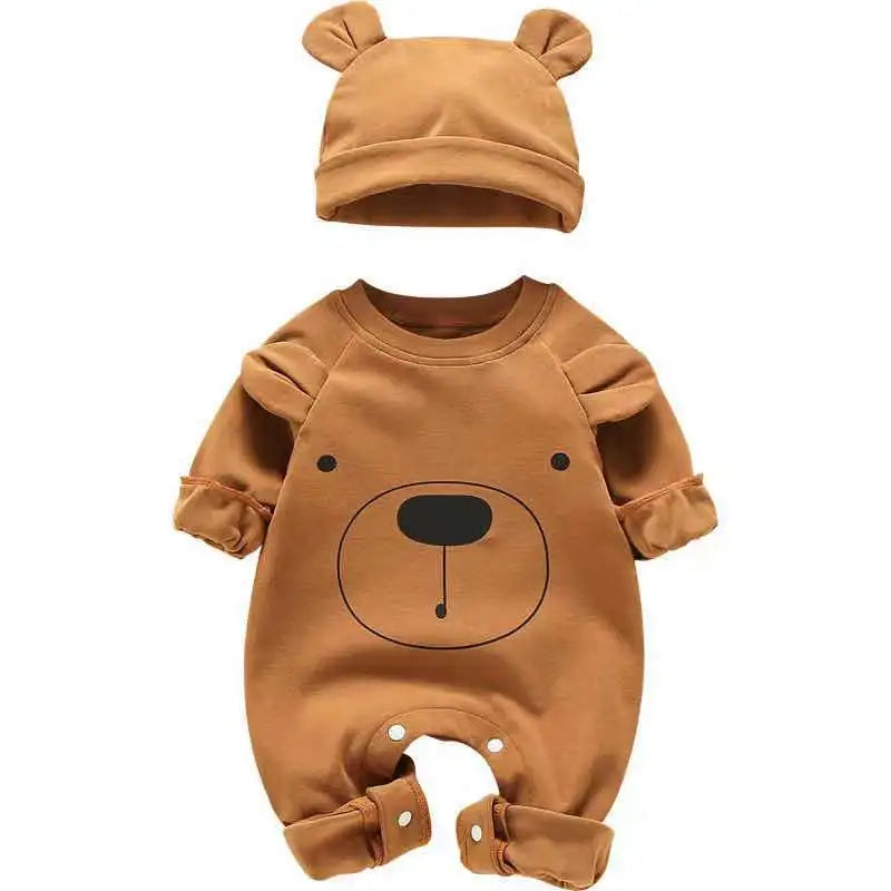 New Baby Knitted One-Piece Suit For Spring And Autumn