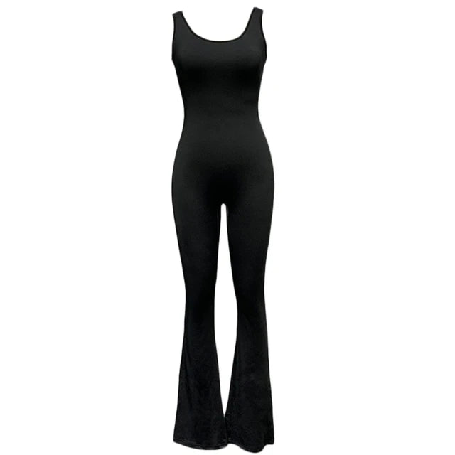 Sport Flared Jumpsuits for Women