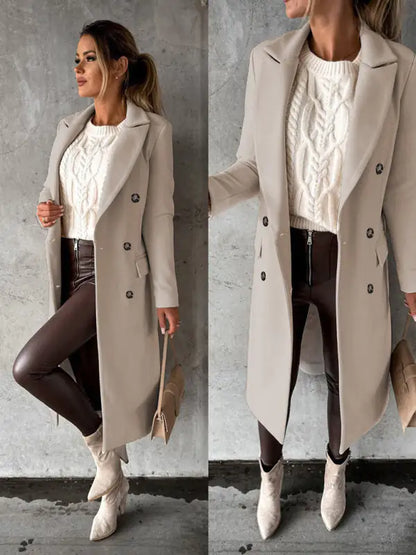 Business Casual Overcoat for Women