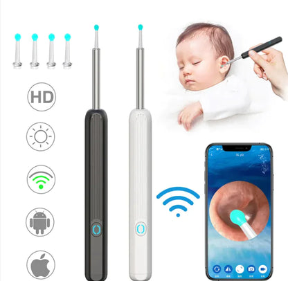 NE3 Wireless Ear Cleaner with Camera & LED Light for iPhone