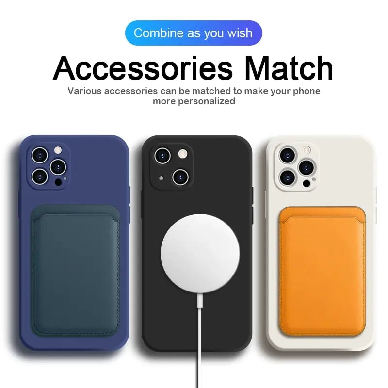 Original Liquid Silicone Case for iPhone